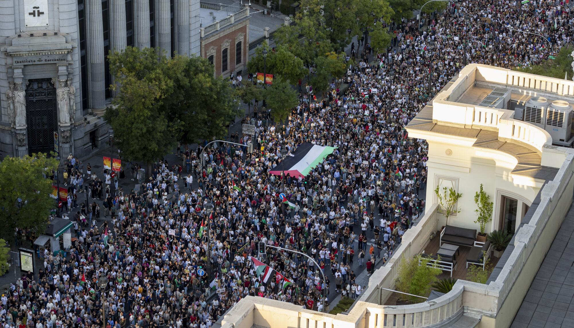 Manifestación Palestina 4 octubre Madrid - 7